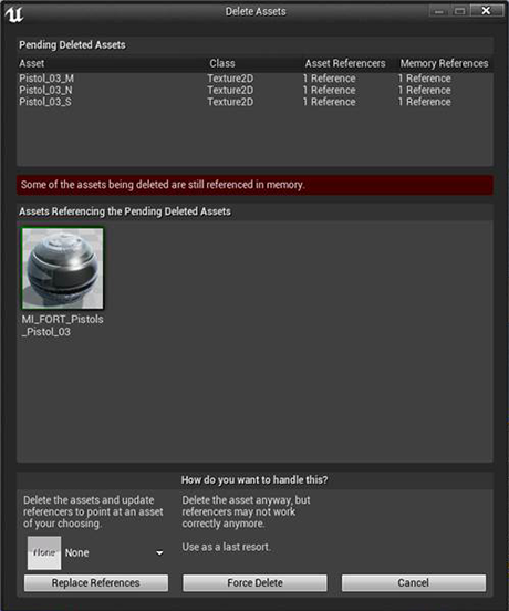 asset delete