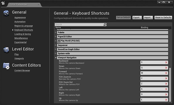 remapping viewport